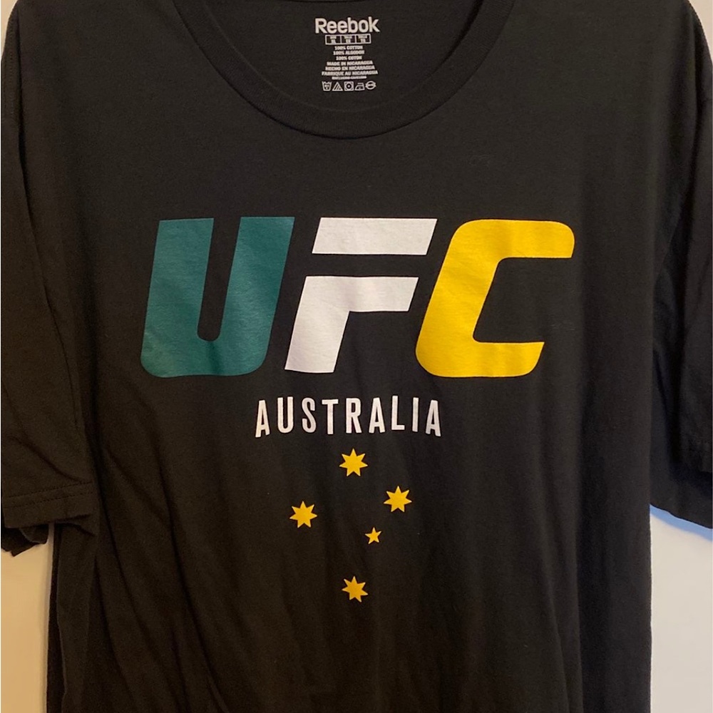 NWOT Reebok UFC Australia Tshirt Size: XL